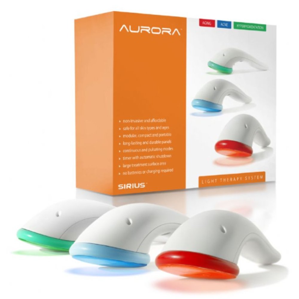 Sirius Aurora LED Light Therapy Handheld System Acne Wrinkles SFX